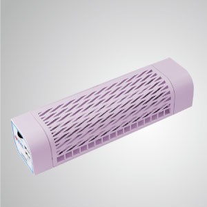 Ventilador de torre USB Fanstorm de 5V DC para coche y cochecito de bebé / Púrpura - El ventilador móvil USB se puede utilizar como ventilador de coche, ventilador de cochecito de bebé, enfriador exterior con flujo de aire potente.